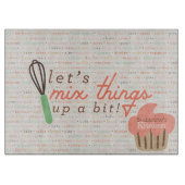 Mischen wir die Dinge auf dem Schneiderbrett Schneidebrett (Vorderseite)