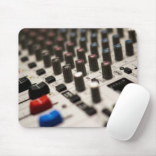 Mischende Brett-Nahaufnahme Mousepad (Mit Mouse)