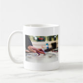 Mischender Kaffeetasse (Links)