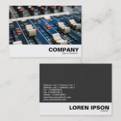 Mischender Schreibtisch Visitenkarte (Vorne/Hinten)