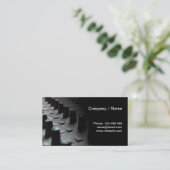 mischender Schreibtisch Visitenkarte (Stehend Vorderseite)