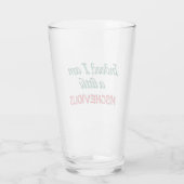 Mischevirus Konversationsstarter Glas (Rückseite)