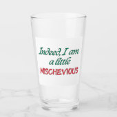 Mischevirus Konversationsstarter Glas (Vorderseite)