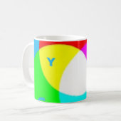 Mischfarbe Kaffeetasse (Vorderseite Links)