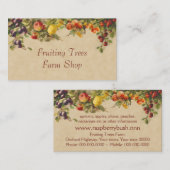 Mischfruchtbauernhofverkäufe Visitenkarte (Vorne/Hinten)