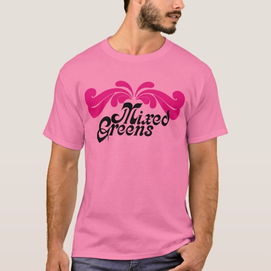 MischGrüntöne T-Shirt (Vorderseite)