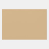 Mischhüllen Terracotta - Camel - Grau Geschenkpapier Set (Vorderseite 3)