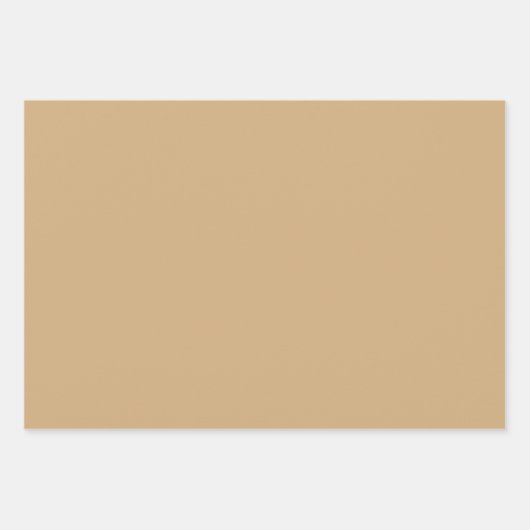 Mischhüllen Terracotta - Camel - Grau Geschenkpapier Set (Vorderseite 3)