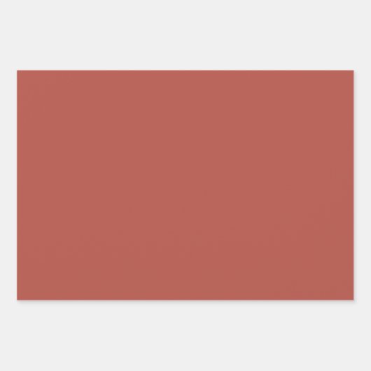 Mischhüllen Terracotta - Camel - Grau Geschenkpapier Set (Vorderseite)