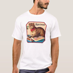 Mischief die Katze T-Shirt