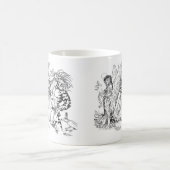 Mischief in den Bergen Kaffeetasse (Mittel)