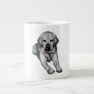 Mischief in Scarlet Dots Jumbo-Tasse