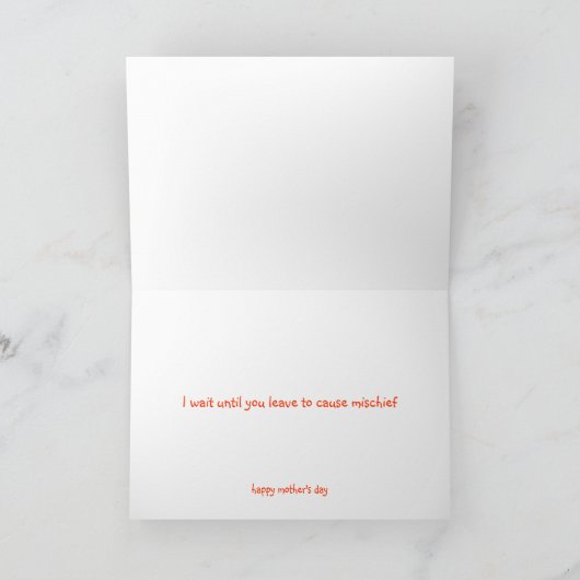 Mischief Karte (Innenseite)