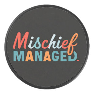 Mischief Managed Eishockey Puck