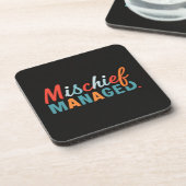 Mischief Managed Getränkeuntersetzer (Linke Seite)