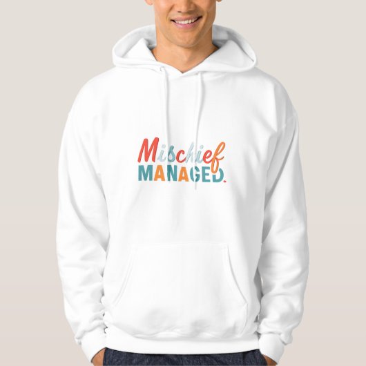 Mischief Managed Hoodie (Vorderseite)