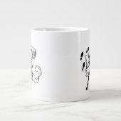 Mischief Managed Jumbo-Tasse (Vorderseite)