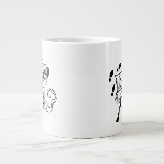 Mischief Managed Jumbo-Tasse (Vorderseite)