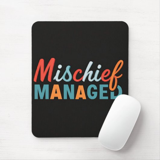 Mischief Managed Mousepad (Mit Mouse)