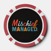 Mischief Managed Pokerchips (Rückseite)