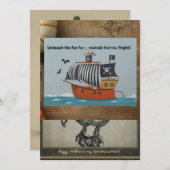 Mischief Night Einladung (Vorne/Hinten)