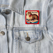 Mischief the Cat - Vintage Ad Button (Beispiel)