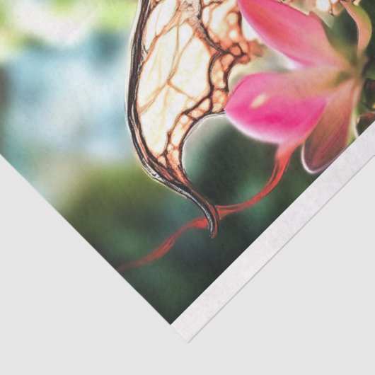 Mischievious Gothic Paris Gargoyle Decoupage Seidenpapier (Ausschnitt)