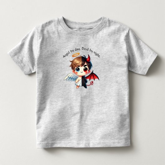 Mischievous Boy Kleinkind T-shirt (Vorderseite)