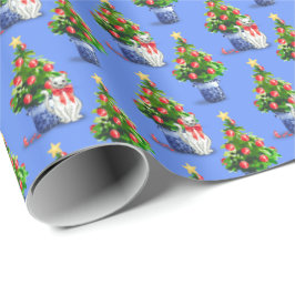 Mischievous Cats Holiday Paper  Geschenkpapier