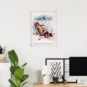 Mischievous Kittens, Louis Wain Poster (Heimbüro)