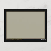 Mischievous Little Jester Postkarte (Rückseite)