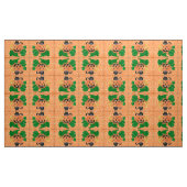Mischievous Pumpkin Kitty Fabric Stoff (Yard (91,4 cm))