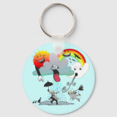 Mischievous Weather Schlüsselanhänger (Vorderseite)