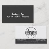 MischKampfkunst-Visitenkarte Visitenkarte (Vorne/Hinten)