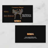 MischKampfkunst-Visitenkarte Visitenkarte (Vorne/Hinten)