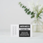 MischKampfkunst-Visitenkarteloyalitätskarte Treuekarte (Stehend Vorderseite)