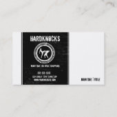 MischKampfkunst-Visitenkarteloyalitätskarte Treuekarte (Rückseite)