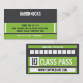 Mischklassen-Durchlauf-Karte der Treuekarte (Vorne/Hinten)