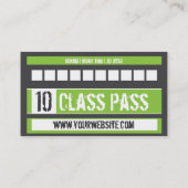 Mischklassen-Durchlauf-Karte der Treuekarte (Rückseite)