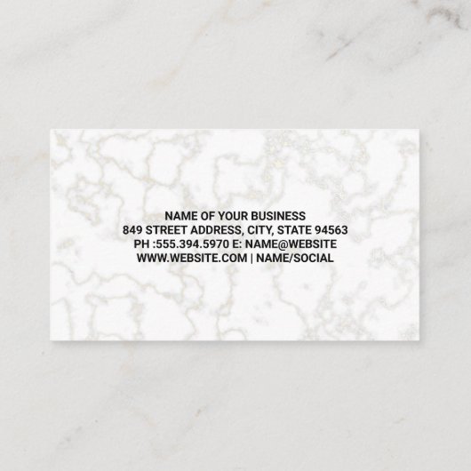 Mischkuchen Visitenkarte (Rückseite)