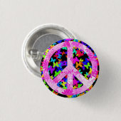 Mischlings-Unterzeichnungs-Frieden Button (Vorne & Hinten)