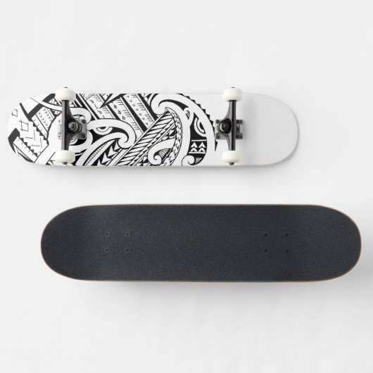 MischMaoristyle Stammes- Entwurf skateboarddeck (Horizontal)