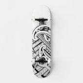 MischMaoristyle Stammes- Entwurf skateboarddeck (Vorderseite)