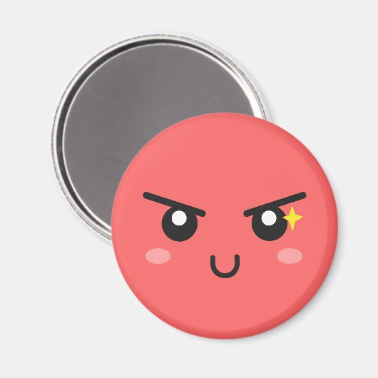 Mischmasch mit bösen Funkeln Magnet (Vorderseite/Rückseite)