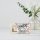 Mischmaschine | Backzutaten und -werkzeuge Visitenkarte (Stehend Vorderseite)