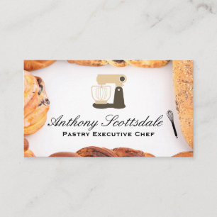 Mischmaschine Pastries Visitenkarte