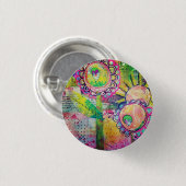 Mischmedium-Garten-Buttonknopf Button (Vorne & Hinten)