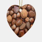 Mischnüsse Keramik Ornament (Links)