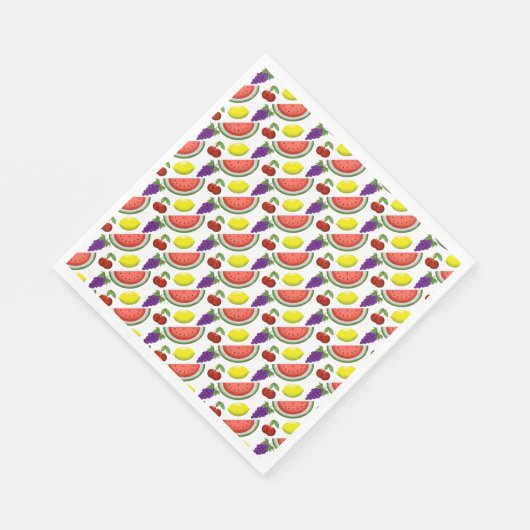 Mischobst Napkins Serviette (Ecke)