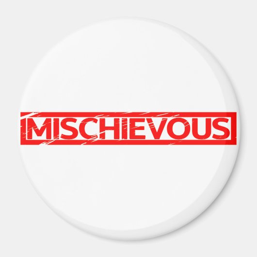 Mischous-Briefmarke Magnet (Vorne)